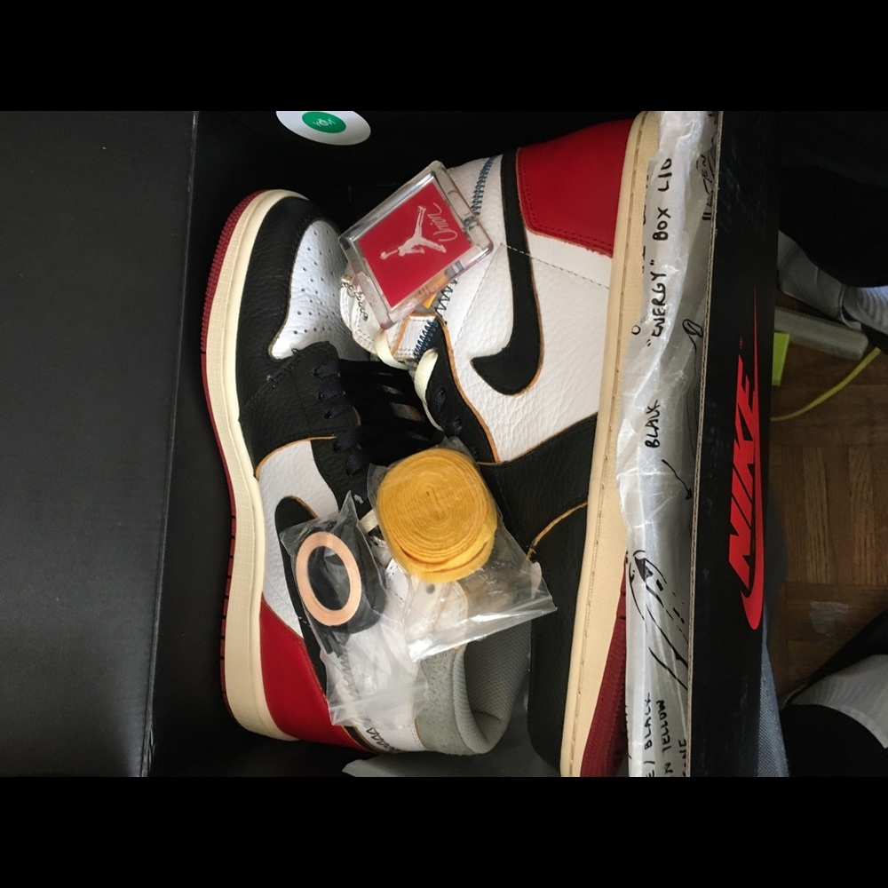 Jordan x Nike x Union LA BLACK TOE 1